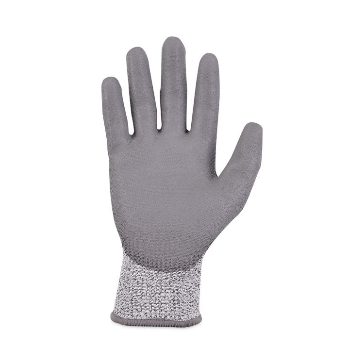 ProFlex 7030 ANSI A3 PU Coated CR Gloves, EN388: 4X42C, 9" Long, Medium, Gray, Pair