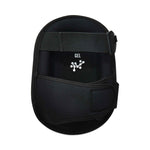 ProFlex 345 Injected Gel Knee Pads, Long Cap, Hook and Loop Closure, One Size Fits Most, Black, Pair