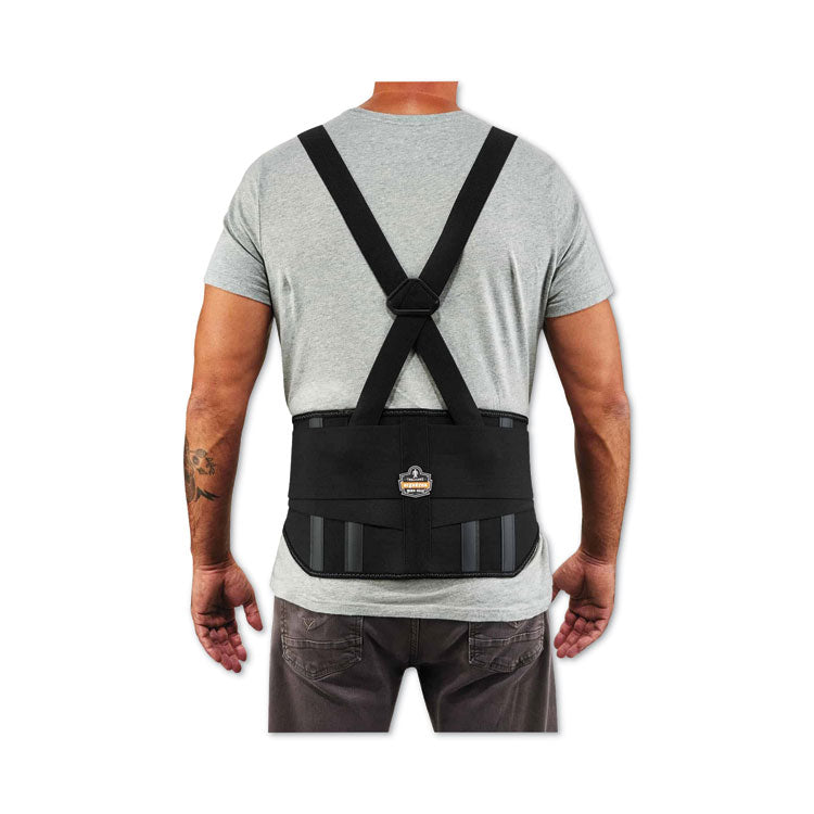 ProFlex 1600 Standard Elastic Back Support Brace, X-Small, 20" to 25" Waist, Black
