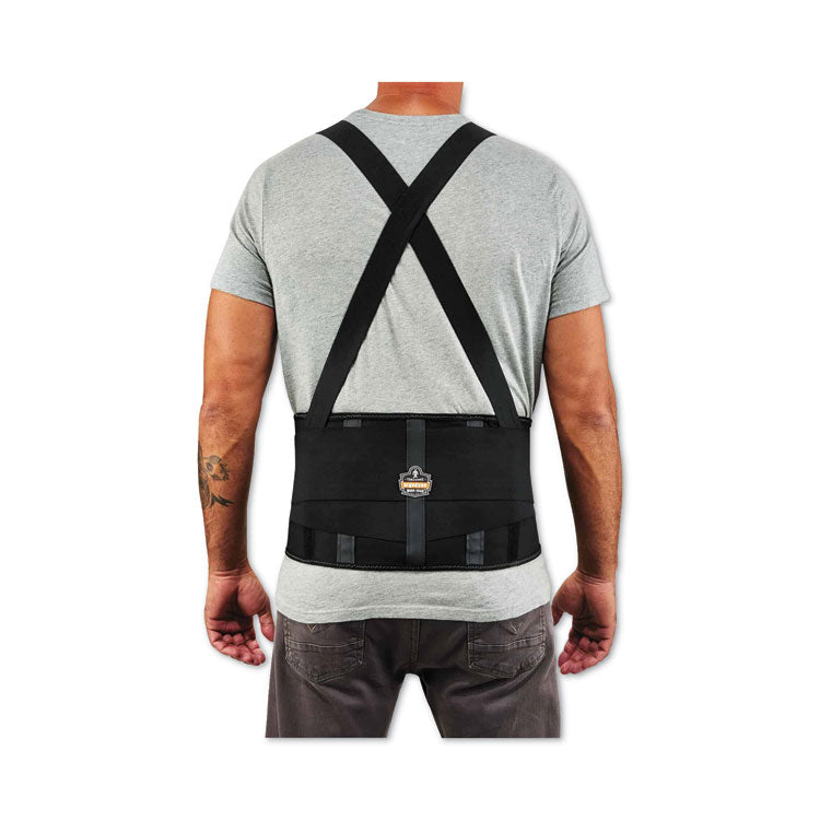 ProFlex 1100SF Standard Spandex Back Support Brace, X-Large, 38" to 42" Waist, Black