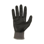 ProFlex 7072 ANSI A7 Nitrile-Coated CR Gloves, EN388: 4X44F, 9" Long, X-Large, Gray, 12 Pairs