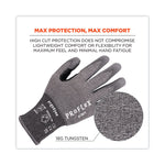 ProFlex 7071 ANSI A7 PU Coated CR Gloves, EN388: 4X42F, 9" Long, XX-Large, Gray, Pair