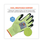 ProFlex 7041 ANSI A4 Nitrile-Coated CR Gloves, EN388: 4X42D, 10" Long, Large, Lime, Pair
