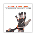 ProFlex 710 Heavy-Duty Mechanics Gloves, 9" Long, XX-Large, Gray, Pair