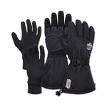 ProFlex 825WP Thermal Waterproof Winter Work Gloves, Large, Black, Pair