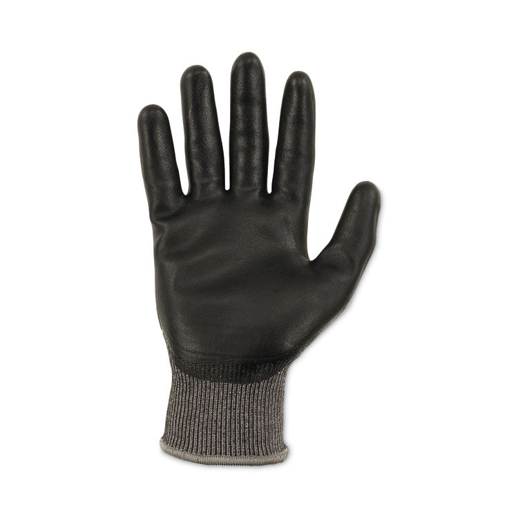 ProFlex 7072 ANSI A7 Nitrile-Coated CR Gloves, EN388: 4X44F, 9" Long, X-Large, Gray, Pair
