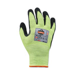 ProFlex 7041 ANSI A4 Nitrile-Coated CR Gloves, EN388: 4X42D, 10" Long, Large, Lime, Pair