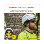 Skullerz 8975-MIPS Class C Safety Helmet with MIPS Elevate Ratchet Suspension, White