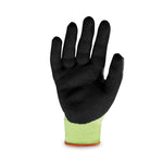 ProFlex 7141 ANSI A4 DIR Nitrile-Coated CR Gloves, EN388: 4X42DP, 9" Long, XX-Large, Lime, Pair
