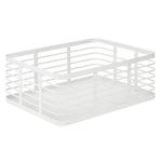 mDesign Steel Organizer, Matte White (25935)