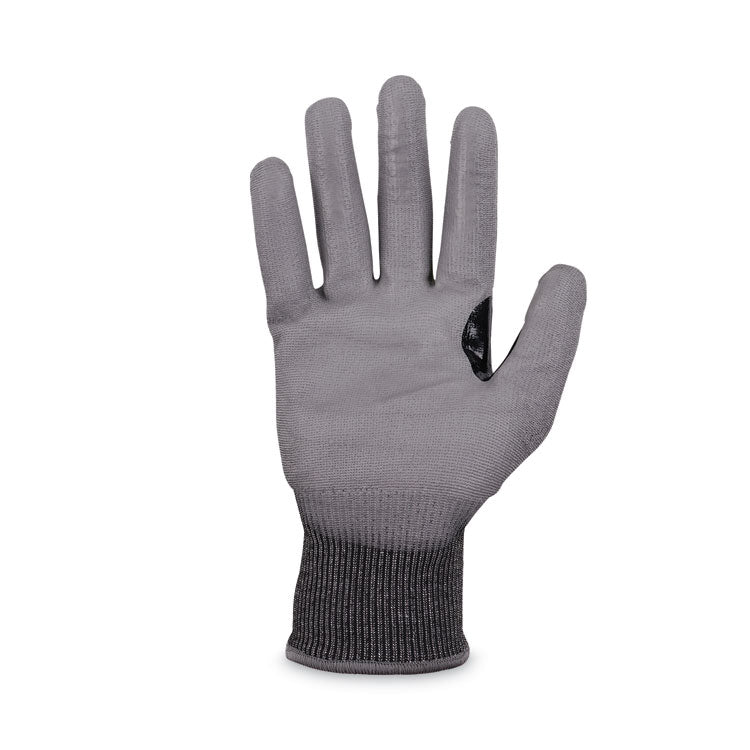 ProFlex 7071 ANSI A7 PU Coated CR Gloves, EN388: 4X42F, 9" Long, X-Large, Gray, 12 Pairs