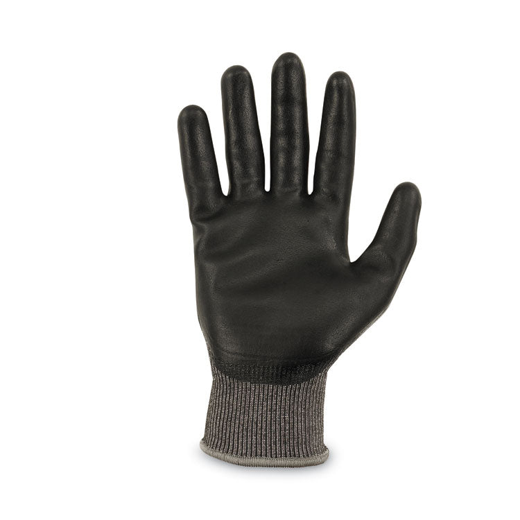 ProFlex 7072 ANSI A7 Nitrile-Coated CR Gloves, EN388: 4X44F, 9" Long, XX-Large, Gray, Pair