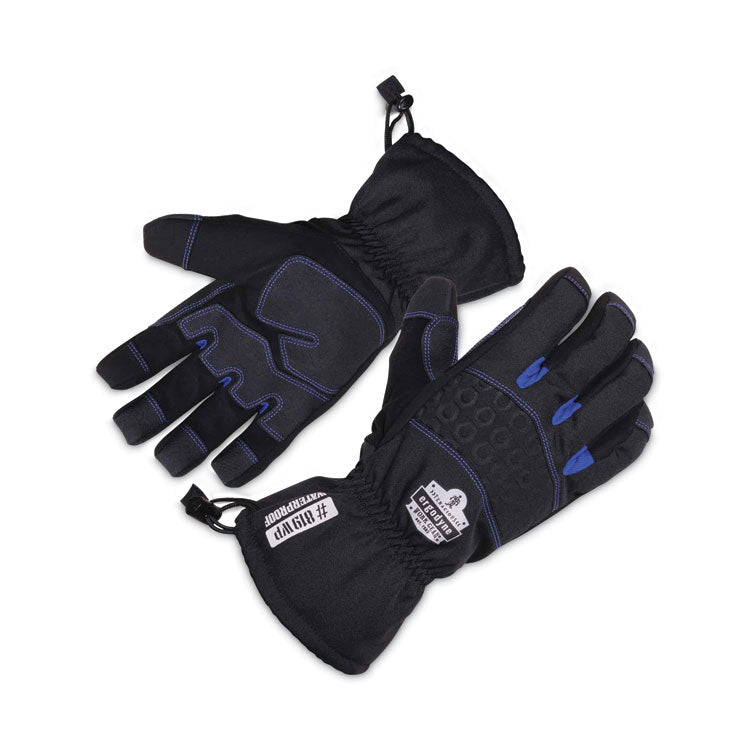 ProFlex 819WP Extreme Thermal WP Gloves, EN388: 4222B, 9" Long, X-Large, Black, Pair