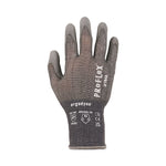 ProFlex 7044 ANSI A4 PU Coated CR Gloves, EN388: 4X42D, 9" Long, Medium, Gray, 12 Pairs