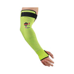 ProFlex 7941-PR CR Protective Arm Sleeve, 18", Lime, 144 Pairs/Carton