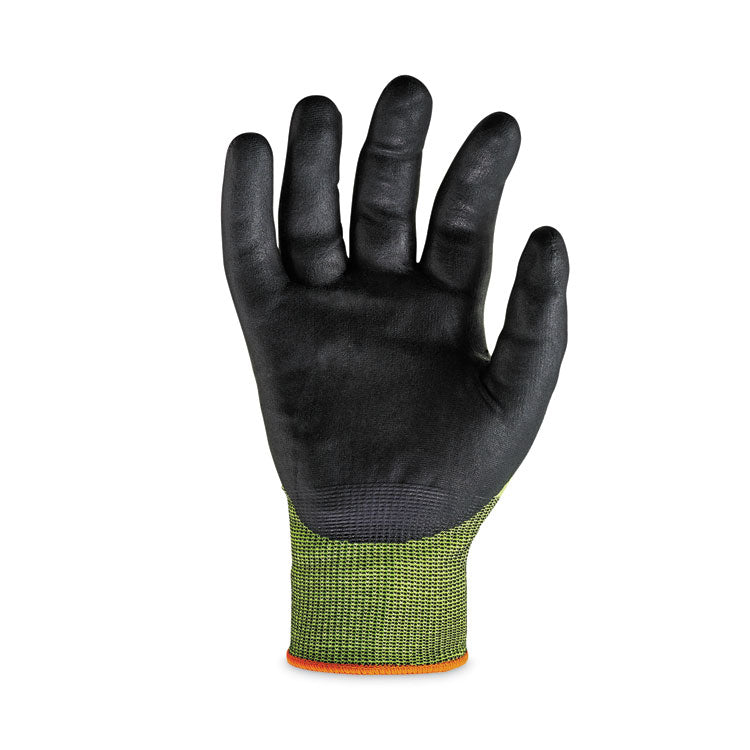 ProFlex 7022 ANSI A2 Coated CR Gloves DSX, EN388: 4342B, 9.25" Long, Large, Lime, 144 Pairs/Carton
