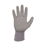 ProFlex 7024 ANSI A2 PU Coated CR Gloves, EN388: 4X42B, 9" Long, XX-Large, Gray, 12 Pairs