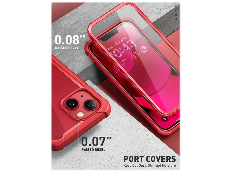 i-Blason Ares Red Case for iPhone 14 Plus (iPhone2022-6.7-Ares-SP-Ruddy)