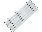 Safco Hanging Clamp Document Holder, 30", Aluminum, 6/Carton (50036)