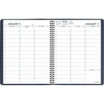 2026 AT-A-GLANCE 8.25" x 11" Weekly Appointment Book Planner, Faux Leather Cover, Navy (70-950-20-26)