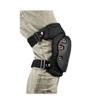 ProFlex 435 Hinged Gel Knee Pad With Buckles, Hard Cap, Buckle Closure, One Size Fits Most, Black, Pair