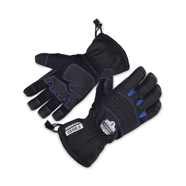 ProFlex 819WP Extreme Thermal WP Gloves, EN388: 4222B, 9" Long, Small, Black, Pair