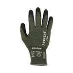 ProFlex 7042 ANSI A4 Nitrile-Coated CR Gloves, EN388: 4X41D, 9" Long, X-Large, Green, 12 Pairs