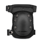 ProFlex 435 Hinged Gel Knee Pad With Buckles, Hard Cap, Buckle Closure, One Size Fits Most, Black, Pair