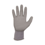 ProFlex 7024 ANSI A2 PU Coated CR Gloves, EN388: 4X42B, 7" Long, Small, Gray, Pair
