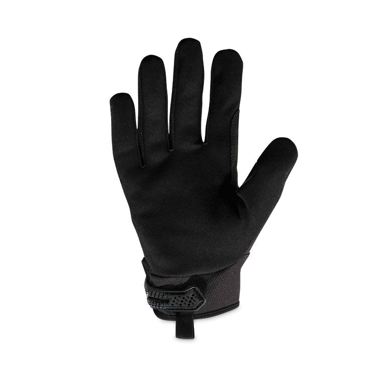 ProFlex 812BLK High-Dexterity Black Tactical Gloves, 9" Long, XX-Large, Black, Pair