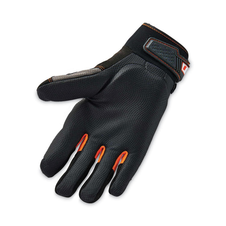 ProFlex 9002 Certified Full-Finger Anti-Vibration Gloves, EN388: 2121X, X-Large, Black, Pair
