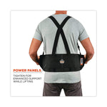 ProFlex 1650 Economy Elastic Back Support Brace, 3X-Large, 46" to 52" Waist, Black