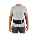 ProFlex 1500 Weight Lifters Style Back Support Belt, Medium, 30" to 34" Waist, Black