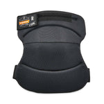 ProFlex 230HL Knee Pads, Wide Soft Cap, Hook and Loop Closure, One Size Fits Most, Black, Pair