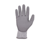 ProFlex 7030 ANSI A3 PU Coated CR Gloves, EN388: 4X42C, 9" Long, Large, Gray, 12 Pairs