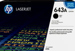 HP 643A Black Standard Yield Toner Cartridge, Prints Up to 11,000 Pages (q5950a)