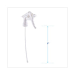 General Purpose Trigger Sprayer, 8" Tube, Fits 16 oz to 24 oz Bottles, White, 24/Carton