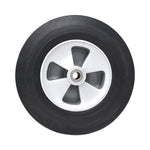 Tilt Truck Wheels, 500 lb Weight Capacity, 12" Wheel, Black