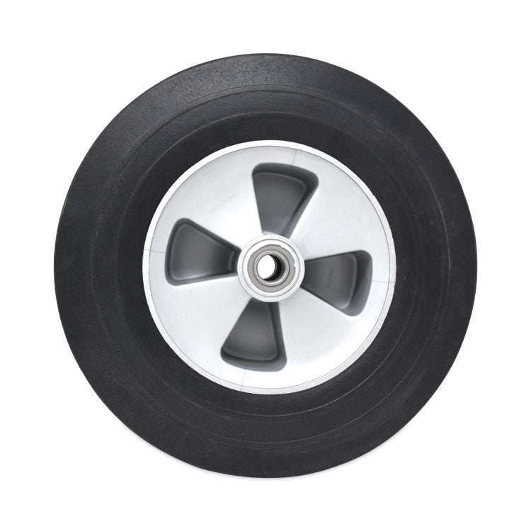 Tilt Truck Wheels, 500 lb Weight Capacity, 12" Wheel, Black