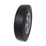 Tilt Truck Wheels, 500 lb Weight Capacity, 12" Wheel, Black