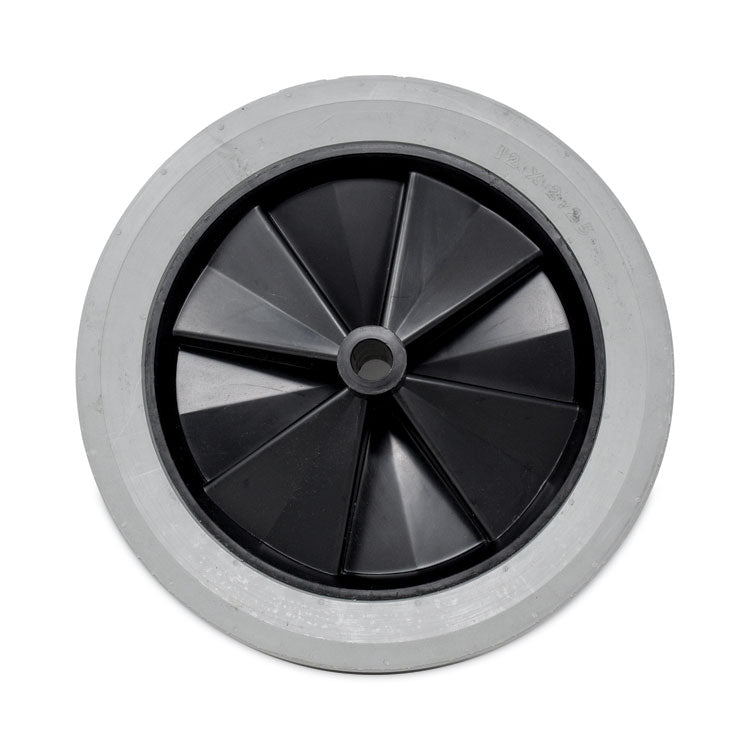 Tilt Truck Wheels, 300 lb Weight Capacity, 12" Wheel, Gray