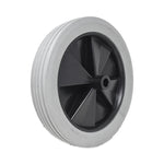 Tilt Truck Wheels, 300 lb Weight Capacity, 12" Wheel, Gray