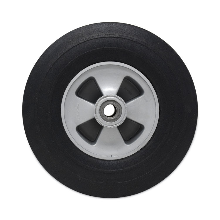 Tilt Truck Wheels, 650 lb Weight Capacity, 10" Wheel, Black