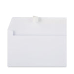 Peel Seal Strip Business Envelope, #10, Square Flap, Self-Adhesive Closure, 4.13 X 9.5, White, 500/box