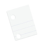 Composition Paper, 5-Hole, 8 X 10.5, Wide/legal Rule, 500/pack