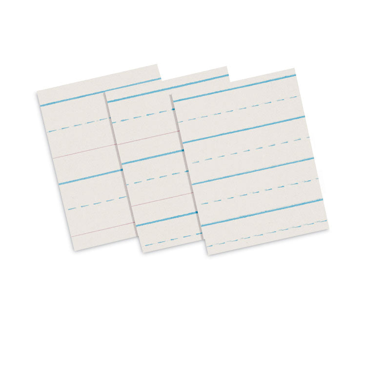 Multi-Program Handwriting Paper, 30 lb Bond Weight, 5/8" Long Rule, Two-Sided, 8.5 x 11, 500/Pack