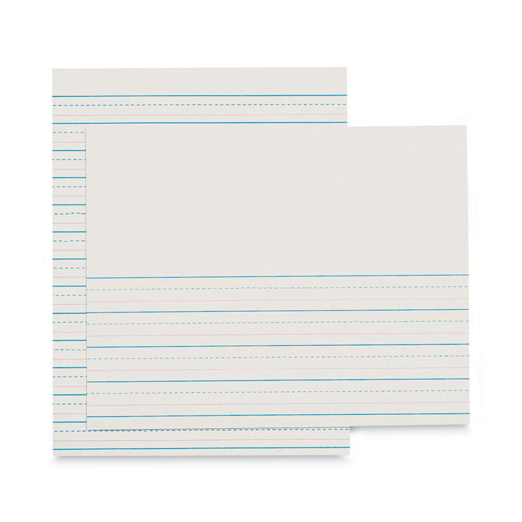 Multi-Program Picture Story Paper, 30 lb Bond Weight, 5/8" Long Rule, One-Sided, 8.5 x 11, 500/Pack