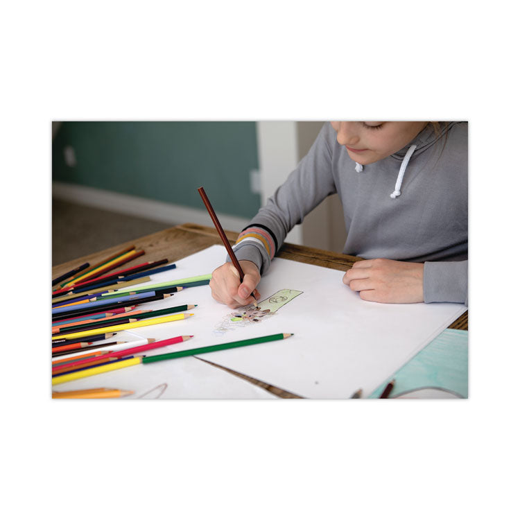 White Drawing Paper, 47 lb Text Weight, 9 x 12, Pure White, 500/Ream