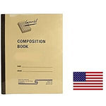 Imperial Composition Book W/Red Left Hand Margin, 7" X 8-1/2", White, 40 Pages (114040mea)