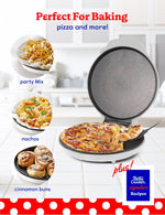 Betty Crocker 12-Inch Pizza Maker Plus, Silver (BC-2958CS)